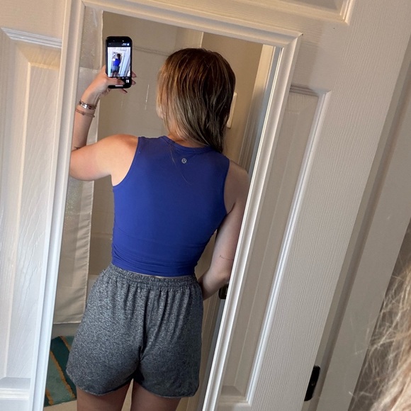 Lululemon Ribbed Ruched Tank - Picture 3 of 4